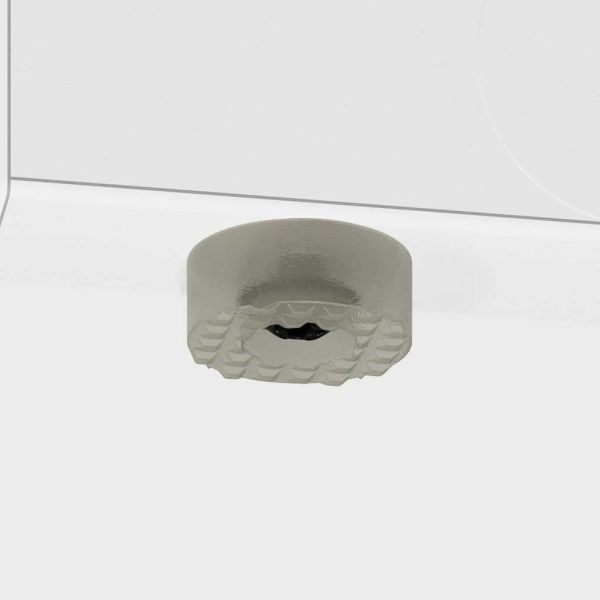 Крайна масичка Бяло 35 x 40 x 55 см Инженерно дърво