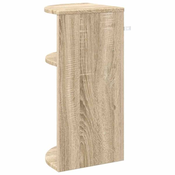 Крайна масичка Сонома дъб 29,6 x 29,6 x 60 см Инженерно дърво