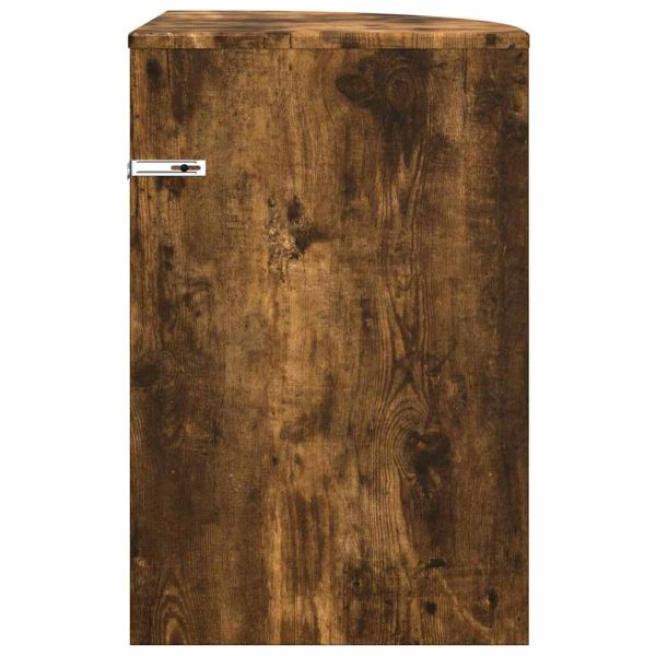 Крайна масичка Димян дъб 39,7 x 39,7 x 60 см Инженерно дърво