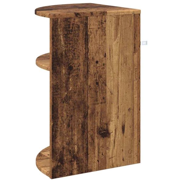 Крайна масичка Старо дърво 39,7 x 39,7 x 60 см Инженерно дърво