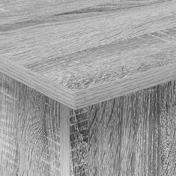 Крайна масичка Сив Сонома 44,5 х 45 х 55 см Инженерно дърво