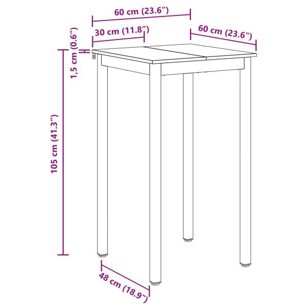 Маса за стоене Инженерно дърво