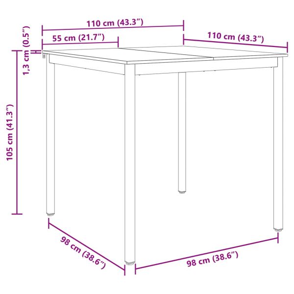 Маса за стоене Инженерно дърво