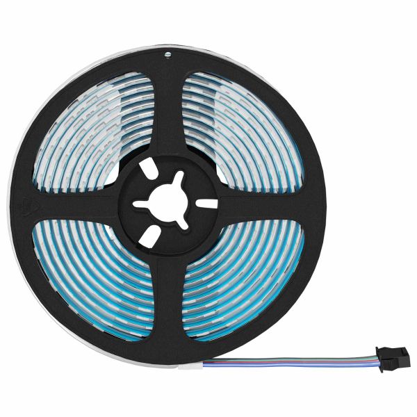 LED лента 2 бр. Черен и прозрачен Мед и пластмаса