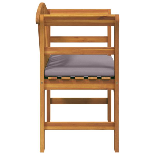 Розова пейка 68,5 x 46 x 82,5 см Солидно акациево дърво