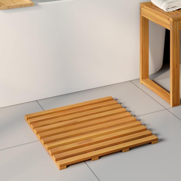 Постелка за баня 2 бр. Натурално 50 x 48 см