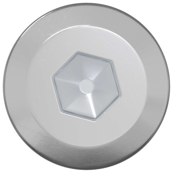 Дървени винтове 1900 pcs Сребрист Стомана