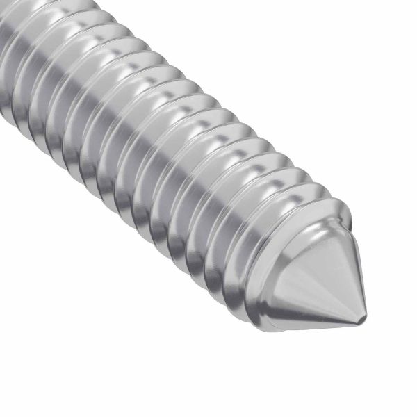 Винт 1200 pcs Сребрист M6 x 85 мм Стомана