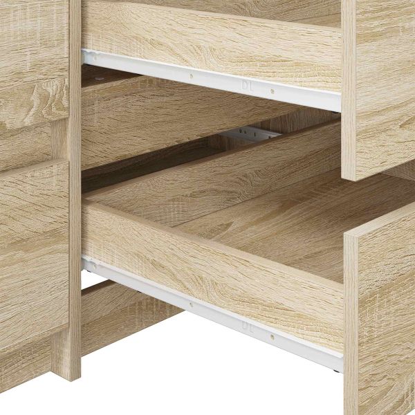 Плъзгач за чекмедже 2 pcs Бяло 400 mm Стомана