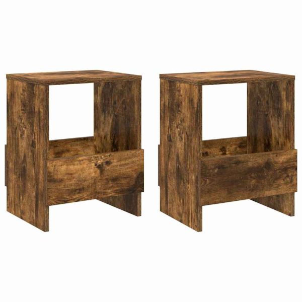 Етажерка за списания 2 pcs Димян дъб 35 x 30 x 45 см