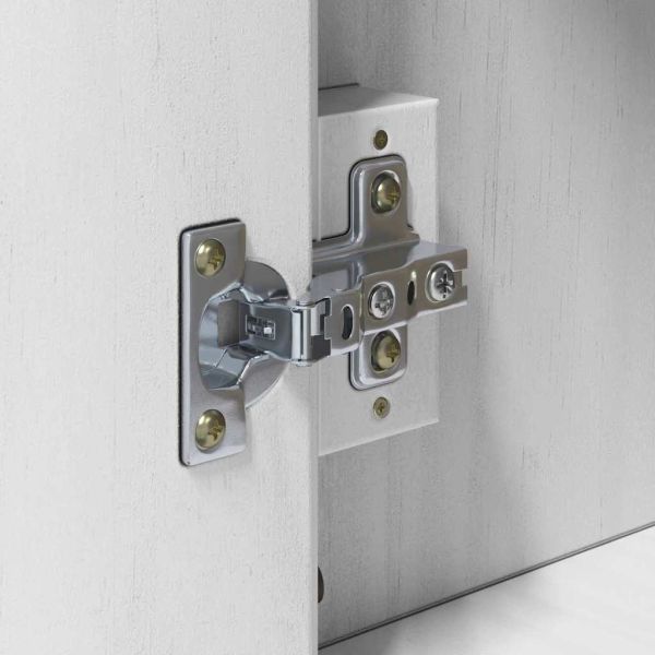 Банен стенен шкаф с рафт FLORO Бяло 35 x 30 x 60 cm Солиден бор