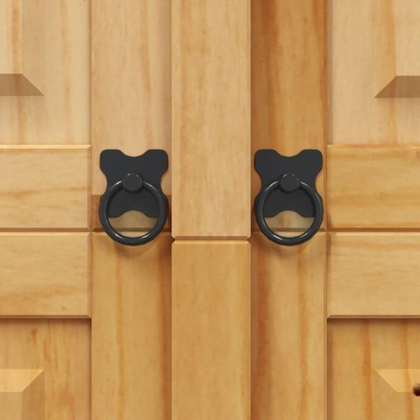 Гардероб, мексикански бор, стил Корона, 3 врати