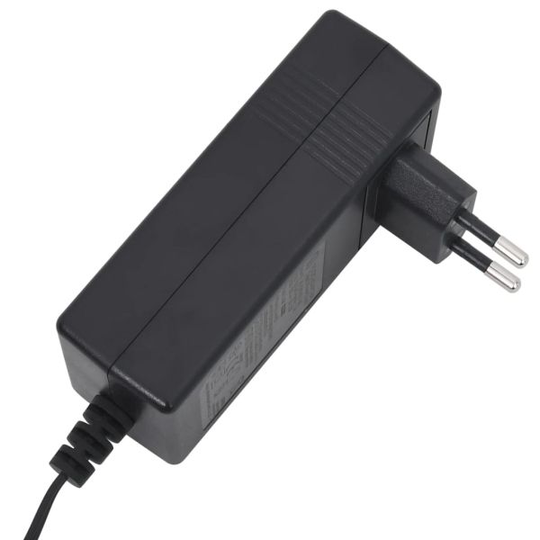 Електрически реклайнер стол, тъмносив, кадифе