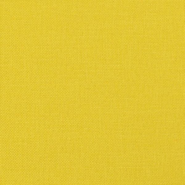 Комплект дивани 3 части с възглавници светложълт текстил