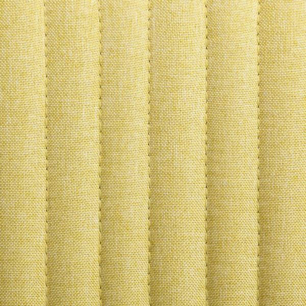 Трапезни столове, 2 бр, зелени, текстил