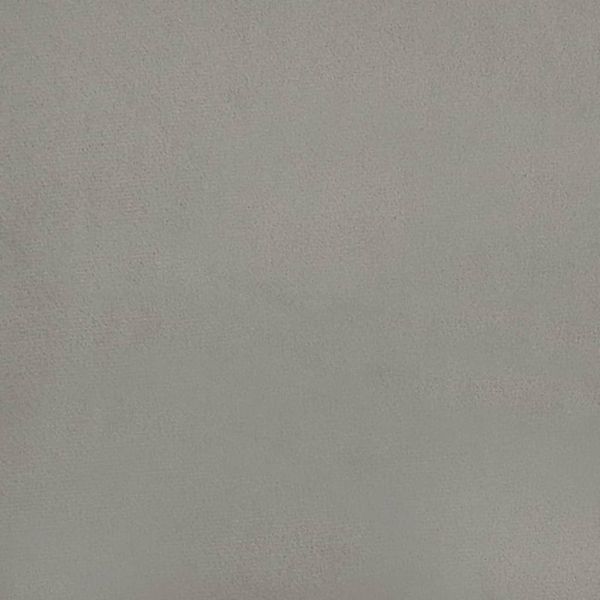 Табла за легло, светло сива, 200x5x118/128 см, кадифе