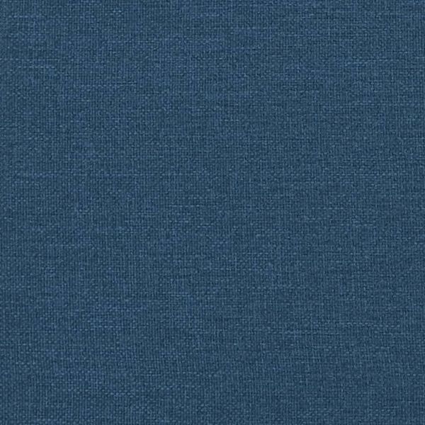 Боксспринг легло с матрак, синьо, 140x200 см, плат