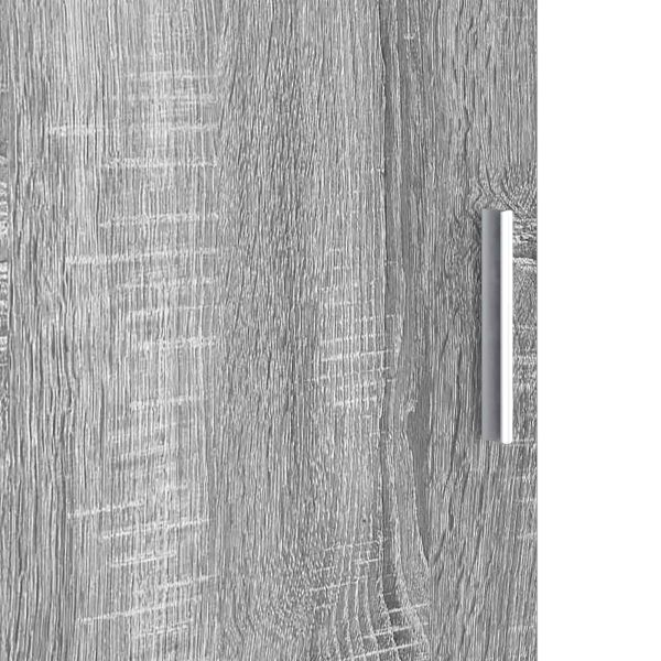 Бюро 2 pcs Сив Сонома