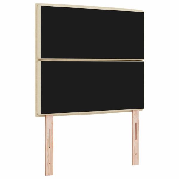 Облегалка за глава Крем 80 cm текстил