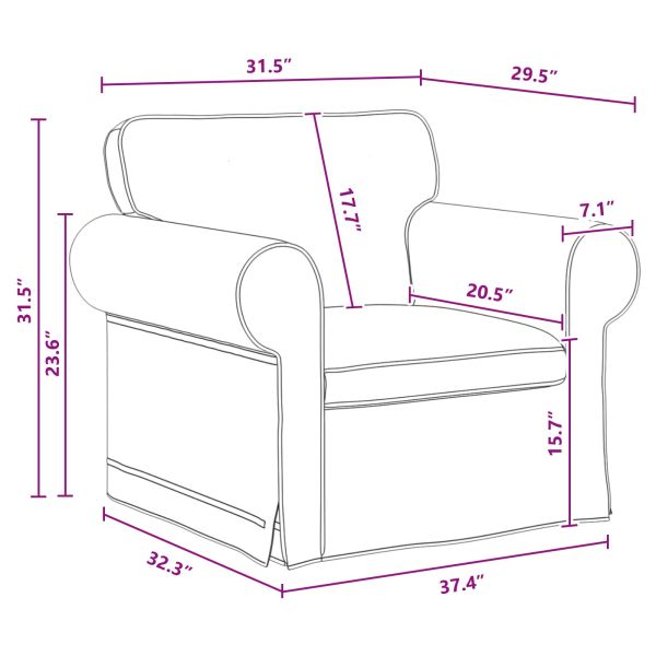 Комплект дивани 2 pcs Тъмен сив 155 x 82 x 80 см текстил