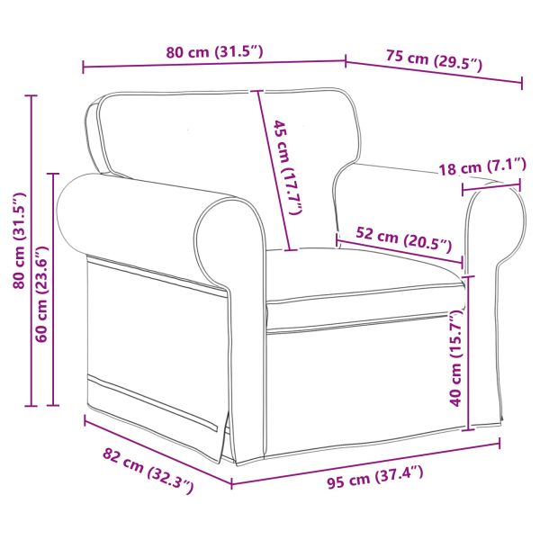 Комплект дивани 2 pcs Таупе 215 x 82 x 80 см текстил
