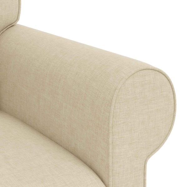 Комплект дивани 2 pcs Крем 215 x 82 x 80 см текстил