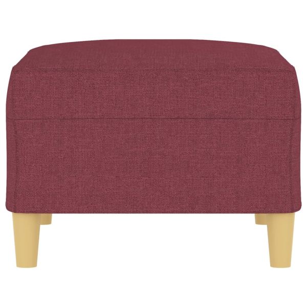 Табуретка, виненочервена, 70x55x41 см, плат