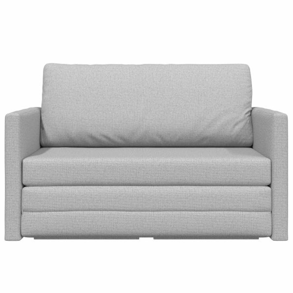 Диван легло 110cm Облачно сиво текстил