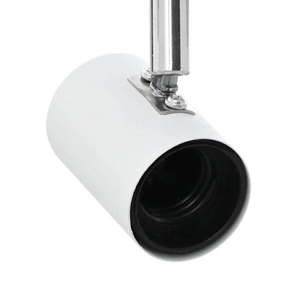 Таванен спот с прожектори Бяло 26,5 x 26 x 11,5 см Метал