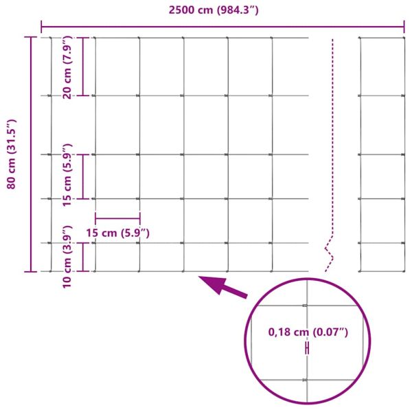 Ограда за пасища Сребрист