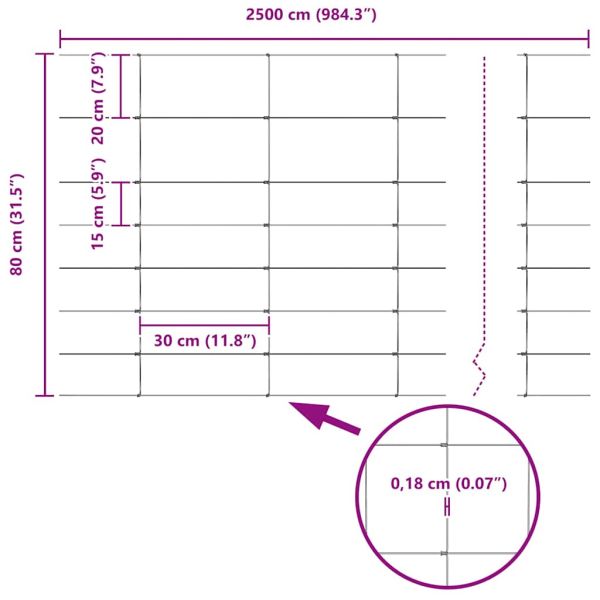 Ограда за пасища Сребрист