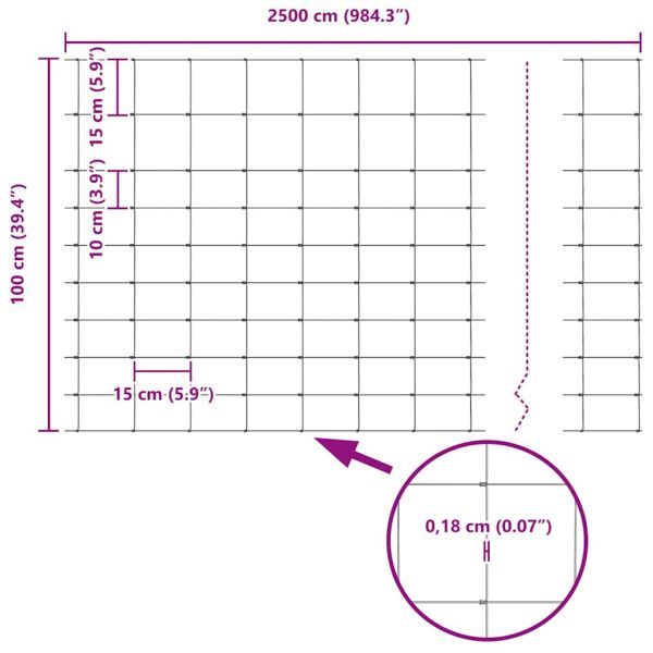 Ограда за пасища Сребрист