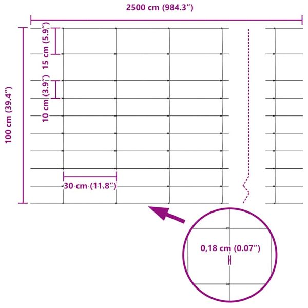 Ограда за пасища Сребрист