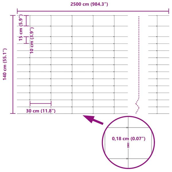 Ограда за пасища Сребрист
