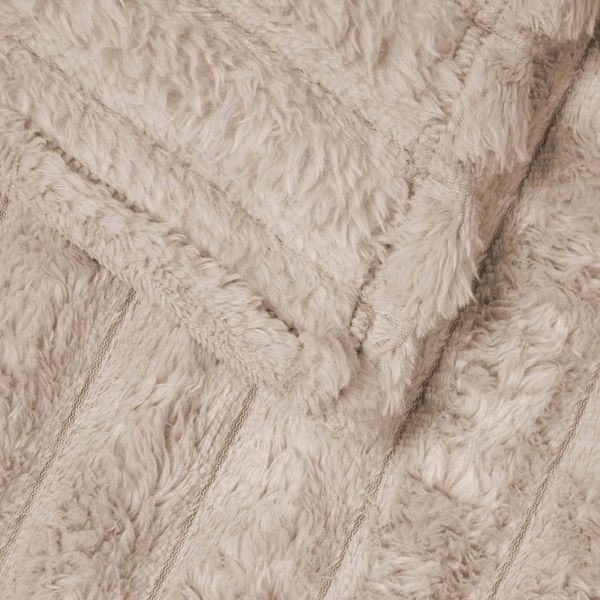 Одеала за хвърляне 6 pcs Бежово 200 x 150 cm Мека вълна