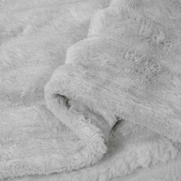 Одеала за хвърляне 6 pcs Сив 200 x 150 cm Мека вълна