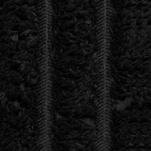 Одеала за хвърляне 6 pcs Черно 240 x 220 cm Мека вълна