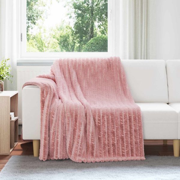 Одеала за хвърляне 6 pcs Розово 200 x 150 cm Мека вълна