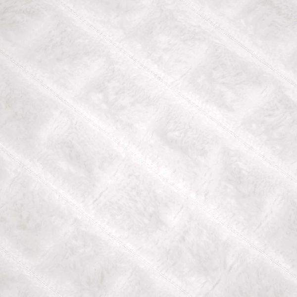 Одеяло Бяло 200 x 150 cm Мека вълна