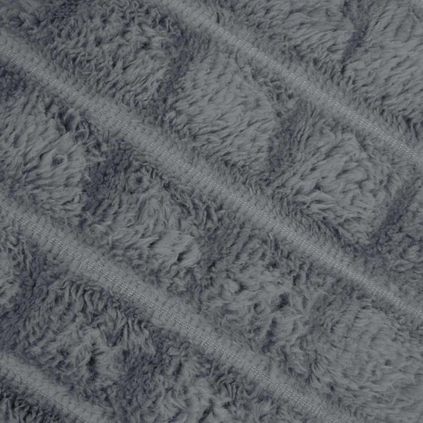 Одеала за хвърляне 6 pcs Тъмен сив 200 x 150 cm Мека вълна