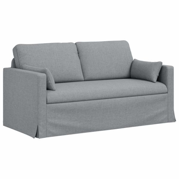 Диван Светлосиво 158 x 78 x 80 см текстил
