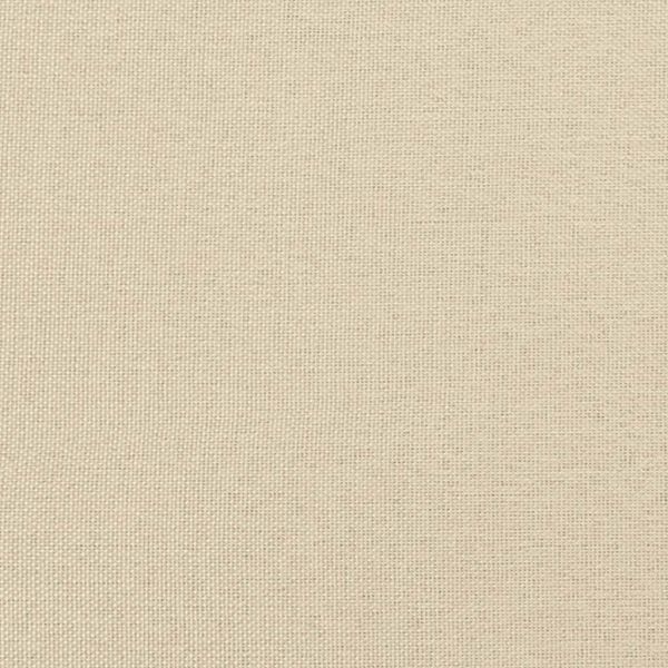 Боксспринг легло с матрак, кремава, 160x200 см, плат