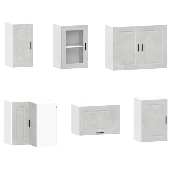 Комплект кухненски шкафове от 11 части Porto, инженерно дърво