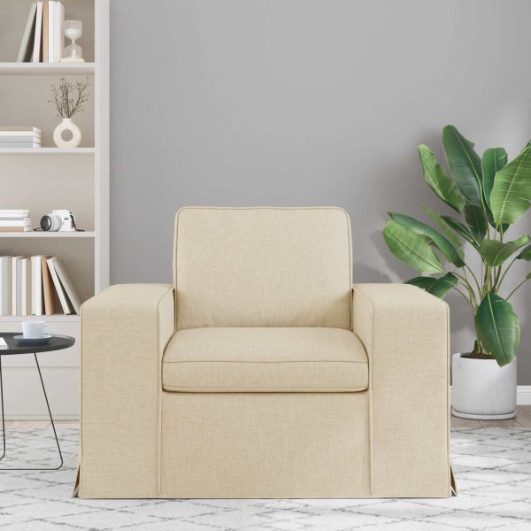 Диван Крем 103 x 80 x 82 см текстил