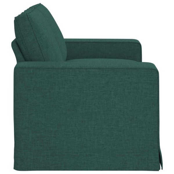 Диван Тъмен зелен 162 x 80 x 82 см текстил