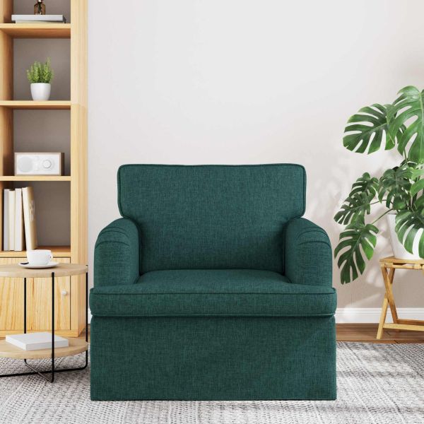 Диван Тъмен зелен 84 x 80 x 85 см текстил