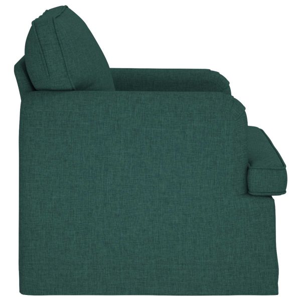 Диван Тъмен зелен 84 x 80 x 85 см текстил