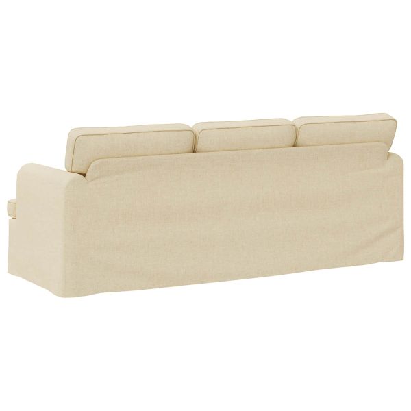 Диван Крем 201 x 80 x 85 см текстил