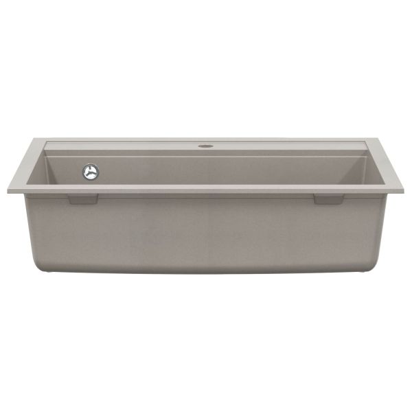 Мивка Сив 795 x 505 мм Гранит