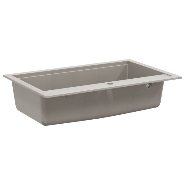 Мивка Сив 795 x 505 мм Гранит